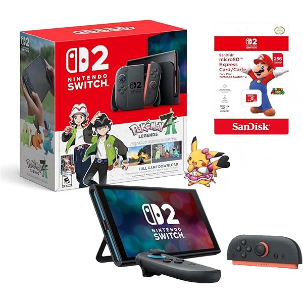 Nintendo Switch 2 ZAセット Switch 2 System, Nintendo Pokémon Legends: Z A, Bundle Nintendo