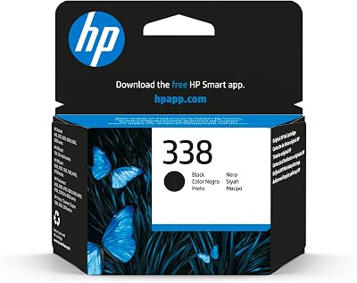 HP 338 C8765EE Original Black Ink Cartridge Single Pack 480 Pages