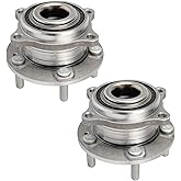ECCPP Wheel Hub and Bearing Assembly Front 513266 fit for Hyundai Santa Fe 2007-2014, for Hyundai Santa Fe Sport 2013-20 5 Lugs Wheel Bearing Hubs 2pcs