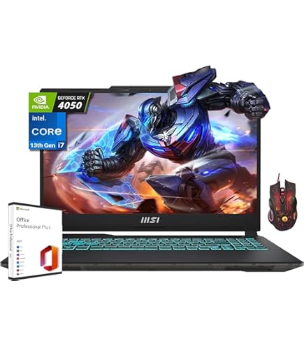 Amazon.com: MSI Cyborg Gaming Laptop, 15.6 inch IPS FHD 144Hz