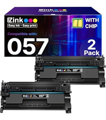 Amazon.com: Canon Genuine 057 High Yield Black Toner Cartridge 2 Amazon.com: Canon Genuine 057 High Yield Black Toner Cartridge 2