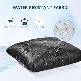 OTraki 2 Packs Wet Bags Waterproof Travel Laundry Bag 20 x 24 inch view 2
