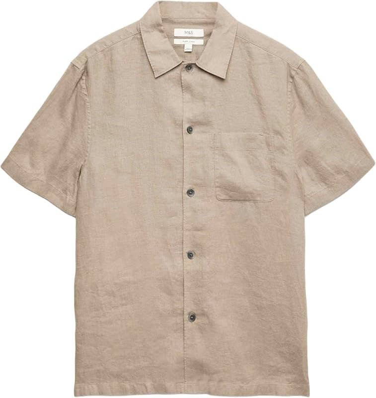 Hemd Regular Fit Natural M