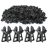 250 Pcs Snap Rebar Chairs, Plastic Heavy Duty
