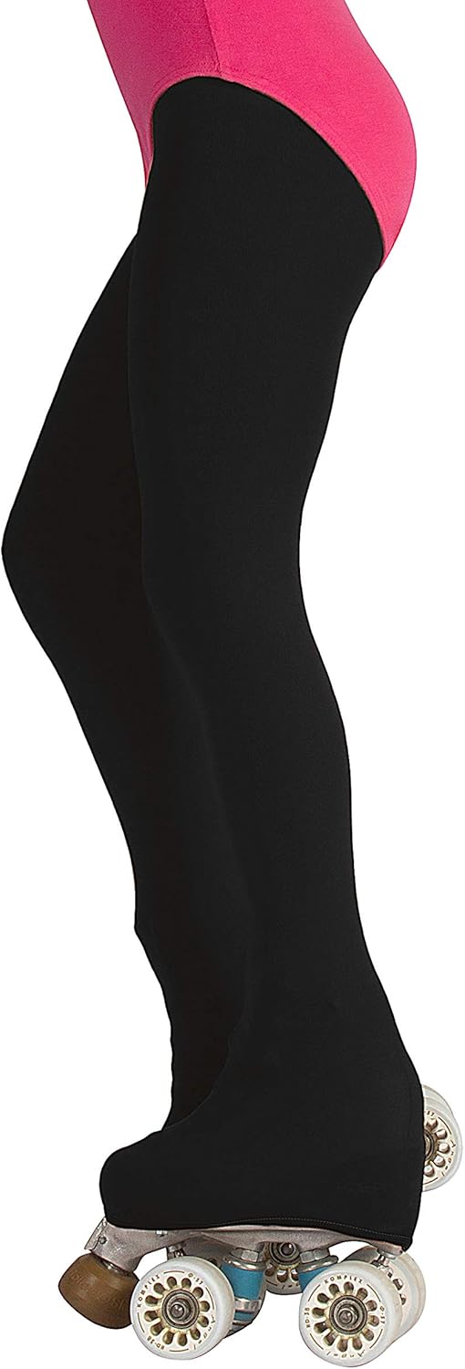 CALZITALY Girls Over The Boot Skating Pantyhose | Roller and Figure Skating Tights | 70 DEN | Made in Italy: Clothing