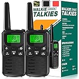 EKOOS Walkie Talkie Long Range for 3-12 Year Old Kids Toy, Family Radio Service for Adults Boys & Girls, Walkie Talkies Two W