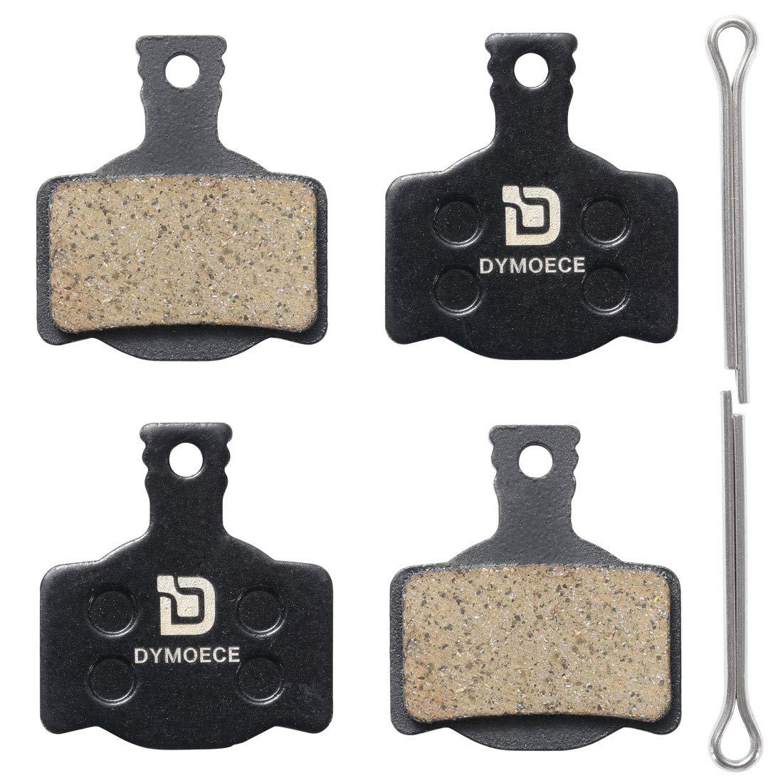 Photo 1 of Dymoece 2 Pairs Bicycle Disc Brake Pads Compatible with Magura Two-Piston Calipers MT2 MT4 MT6 MT8 MTS(Resin,Semi-Metallic,Sintered Metal) SCP-MT