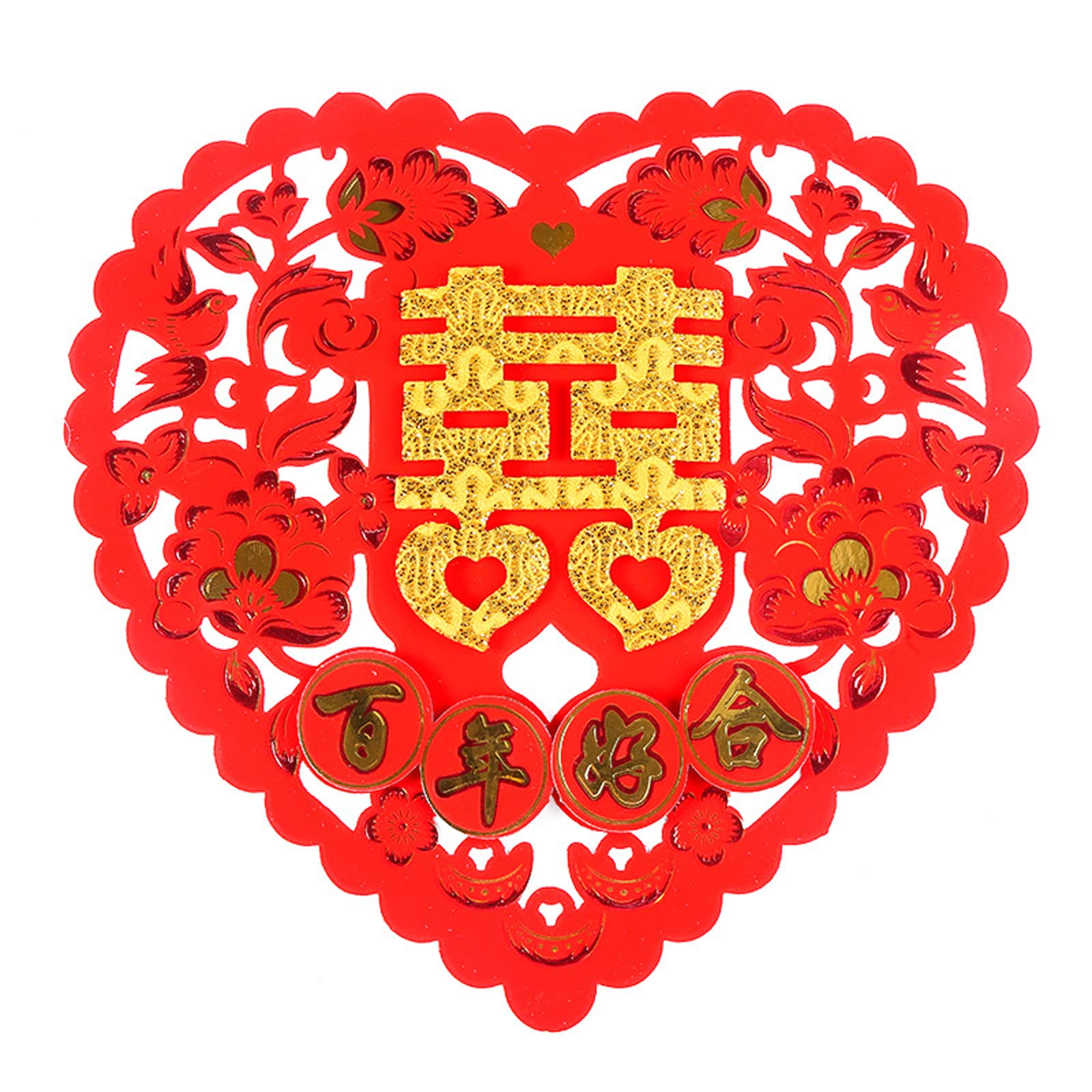 2 PCS Chinese Traditional Wedding Decoration