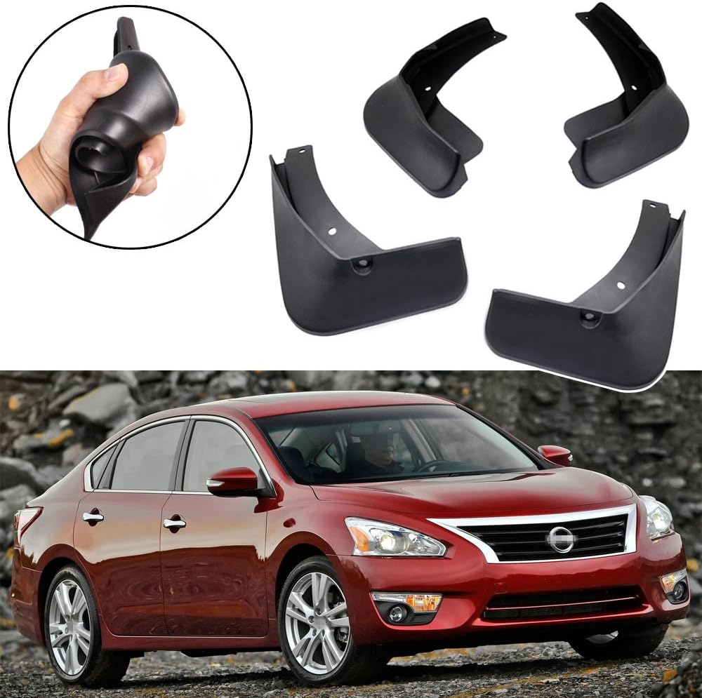 Car Mud Flaps Splash Guards Fender Mudguard Compatible with Nissan Altima 2013-2018 14 15 16 17