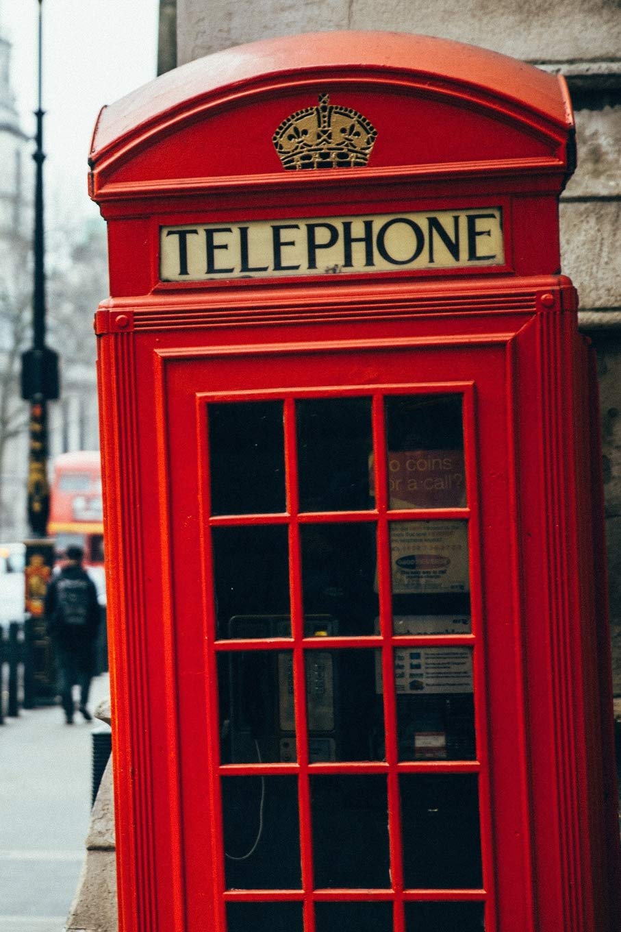 London Red Phone Box 19 Organizer Daily Weekly Monthly Calendar Planner Books Dms Amazon Com Books