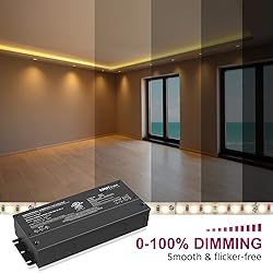 EMITEVER 120W Dimmable LED Driver, 24V Triac