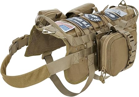 tactical dog harness amazon