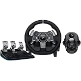 Logitech G920 Driving Force Racing Wheel G Driving Force Shifter Bundle for Xbox One and PC