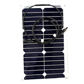 Offgridtec 20W Hochleistungs-Solarmodul flexibel (Back-Contact) 12V, 3-01-001575