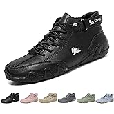 Explorer Waterproof Lightweight Unisex Outdoor Shoes for Hiking Camping & Driving Shoes High Top Chukka Boots Non-Slip Breathable Women&Men Italian Handmade Sports Shoe