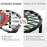 FK Sports 40" Foldable Mini Trampoline Rebounder Adults Indoor Exercise Handle view 3