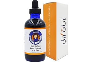 Dirobi Mimi's Miracle Minerals Fulvic Acid Humic Acid - Mineral Blend Drops Supplement, Liquid Trace Minerals 70 Ionic Minerals - Organic Plant Derived (4 oz 120 Day Supply)…