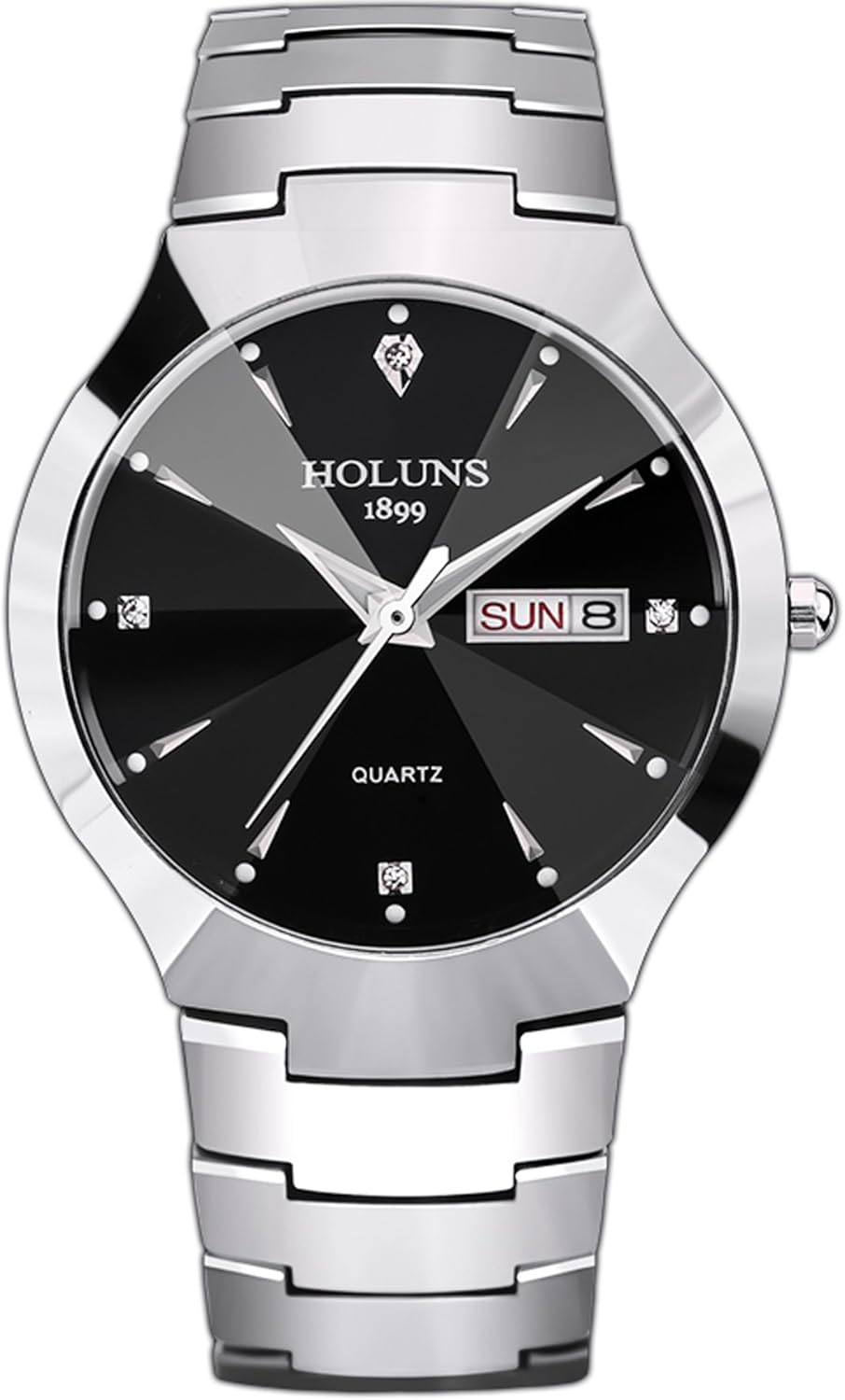 Amazon.com: Mens Tungsten Watch Luxury 