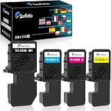 SavFinto 4 PK TK-5230 Toner for Kyocera ECOSYS M5521cdw M5521cdn P5021cdn