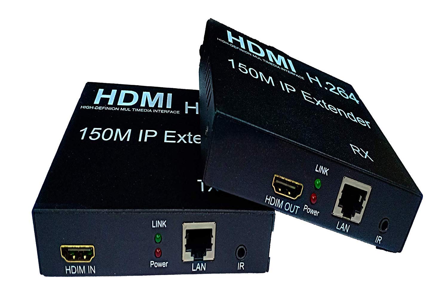 ANDTRONICS HDMI Extender/Repeater Over LAN RJ45 CAT5e CAT6 with IR up to 150M Distance Support