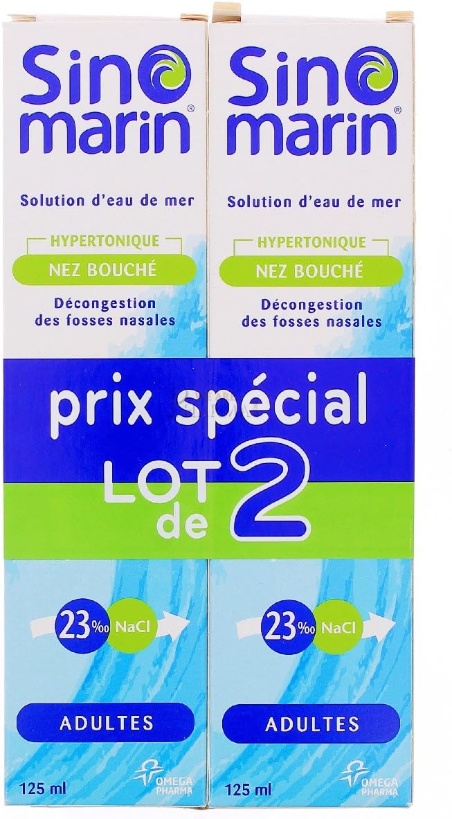 Sinomarin Sea Water Solution Adults 2 x 125ml