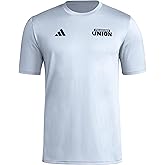 Adidas Mens Philadelphia Union Local Warp Pre-Game Short Sleeve T-Shirt