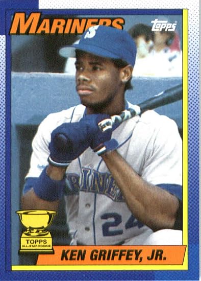 topps all star rookie ken griffey jr