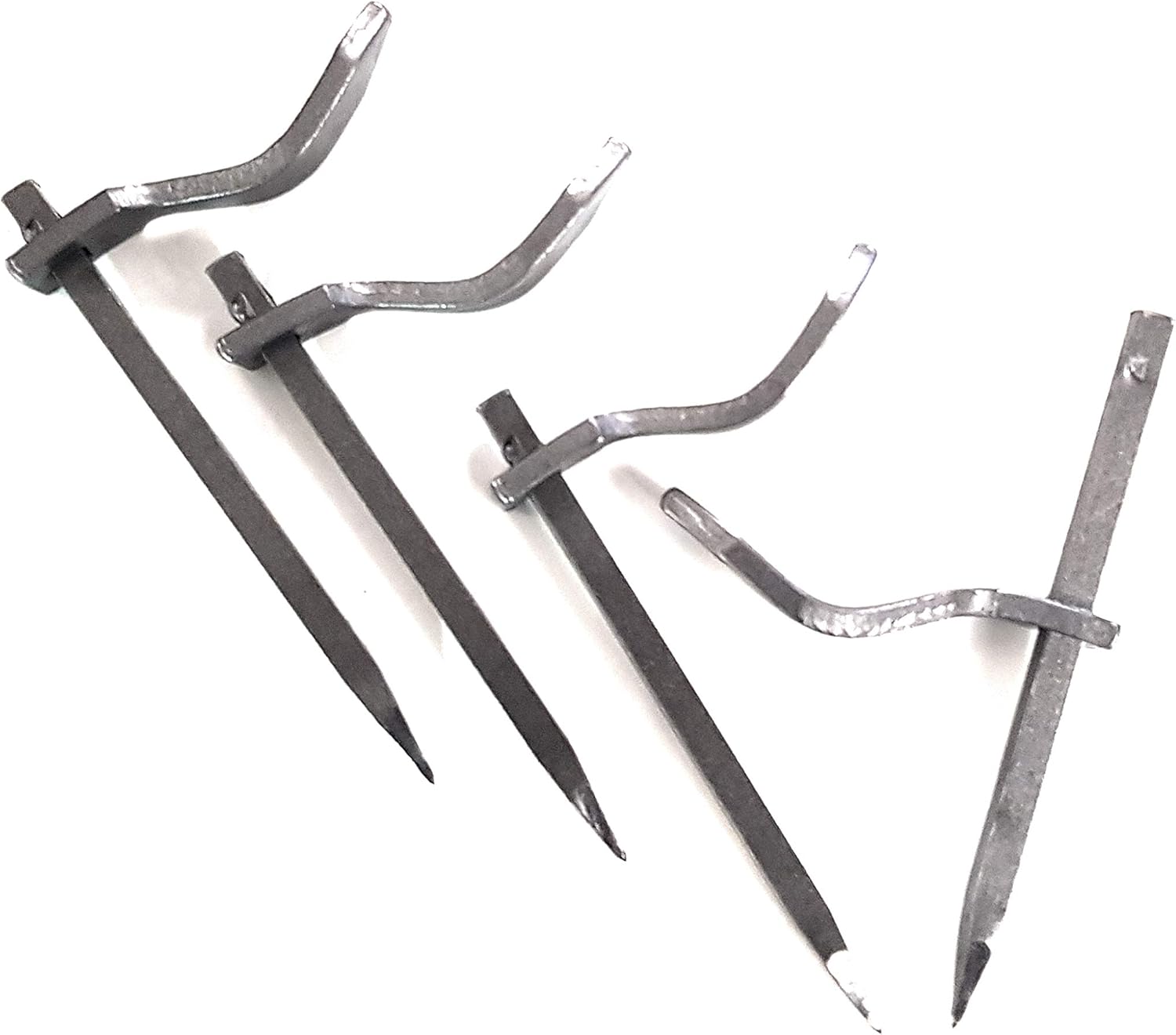 Dutch Pins Heavy Duty Masons Clamps SemiRound Dutch Pin Bricklaying pegs Support Stones 4pc