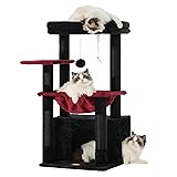 Heybly Cat Tree, Kitten Tower with Large Soft Cat