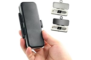 ClaspVital Hard Shell Case Only for KardiaMobile 6L & 6L MAX Heart EKG Monitor, Waterproof & Scratch-Resistant Kardia Mobile 6L Case, Easy to Carry