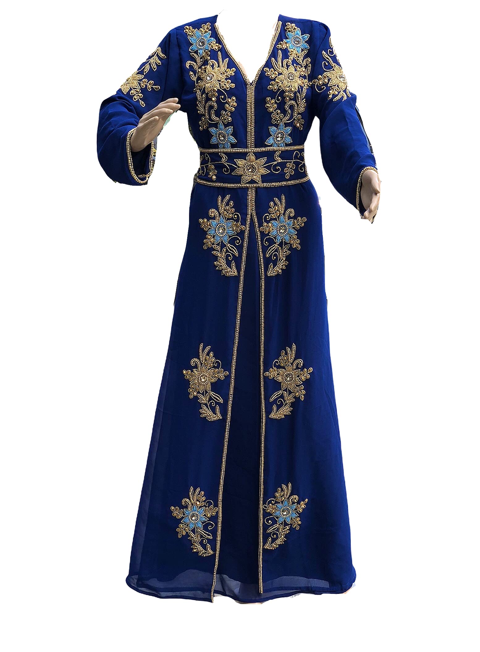 Maxi Evening Gown Abaya Dubai Caftan 