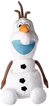 Disney Frozen Anna und ELSA Reise-Nackenkissen, Schneemann Olaf, Pillow Pal