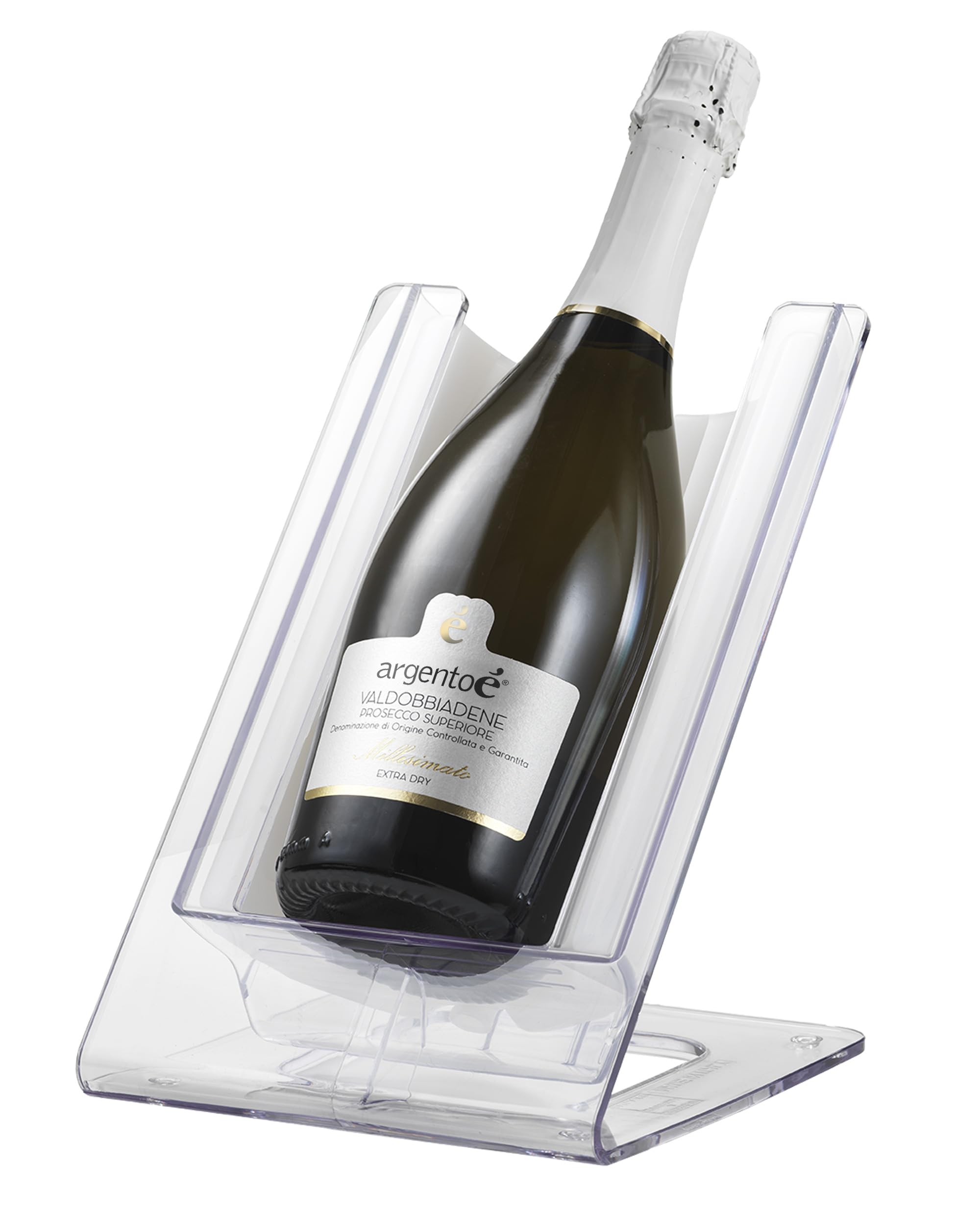 argentoè Gelette Wine Bottle Cooler (Transparent)