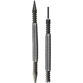 Spring Tools PM407 Professional Door Hinge Pin Remover &amp; Nail Set Tool - Hammerless Door Pin Removal - Dual Nail Set for Trim Work - Spring Powered Nail Setter - Painter &amp; Carpenter Essential Tool