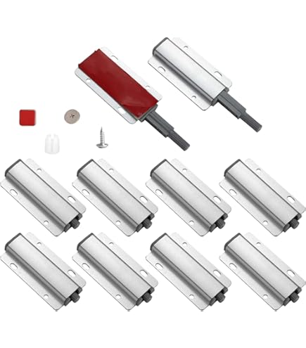 Push To Open Door Latch 4 Pack Magnetische Push Latches Heavy Duty für
