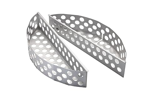 RÖSLE Kohlekorb F50/F50 AIR, 2-teilig, beschichtetes Stahl matt