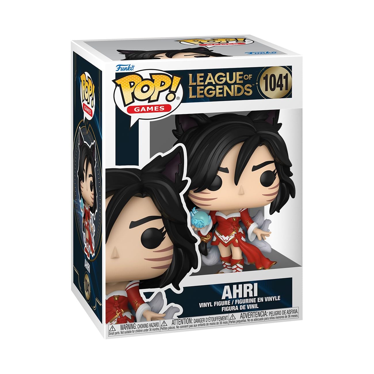 Funko POP! Games: League of Legends - Ahri - Collectable Vinyl Figure - Gift Idea - Official Merchandise - Toys For Kids & Adults - Model Figure for Collectors and Display