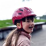 ABUS Smiley 2.0 Childrens Bike Helmet Pink Rose Princess Size S 45-50cm view 6
