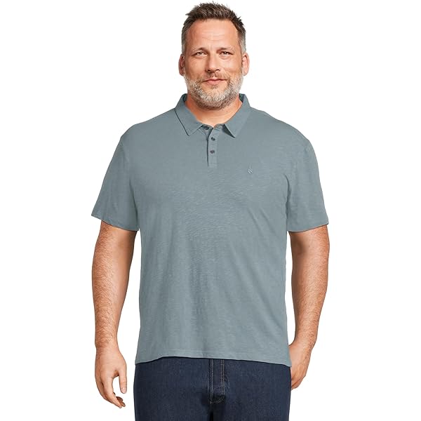 John Varvatos Victor Polo Black XS at Amazon Men's Clothing store