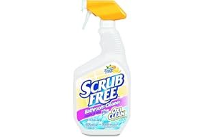Arm & Hammer 3320000105 Scrub Free Soap Scum Remover, Lemon, 32oz Spray Bottle (Case of 8)