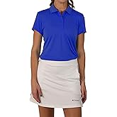 Columbia Women's Golf Birdie Polo Omni Wick Performance Breathable Short Sleeve
