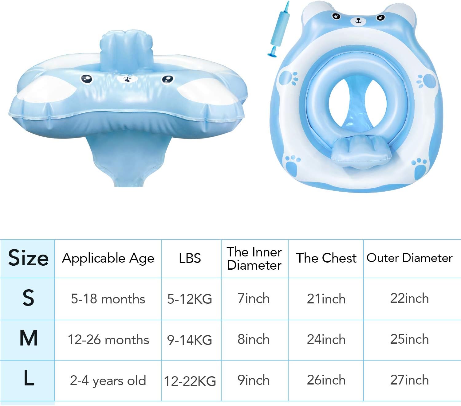 floaties for 18 month old