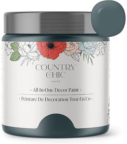 ALL-IN-ONE Paint, Durable Cabinet And Furniture Paint. Built In Primer Top Coat Sanding Needed Includes 30 Featured Color Card Heathered Gray 8oz Sample - View #2