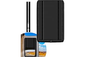 AYCQ RV Window Shade Coverings with Zipper,Foldable Camper RV Door Window Shade RV Curtains for Camper Insulator for Motorhome Skylight & Window, Camper Accessories for Inside Travel Trailers