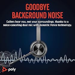 Poly Voyager 4320 UC Wireless Headset & Charge