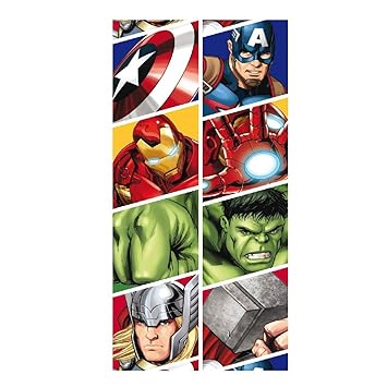 Marvel Avengers 2200 2179 Serviette De Plage Bain Piscine