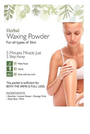 Amazon Com Sona Herbal Wax Powder Instant Hair Remover 300 Gm