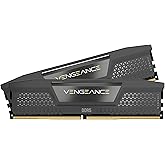 CORSAIR VENGEANCE DDR5 32GB (2x16GB) DDR5 6000MHz CL36 AMD EXPO Intel XMP iCUE Compatible Computer Memory – Gray (CMK32GX5M2E