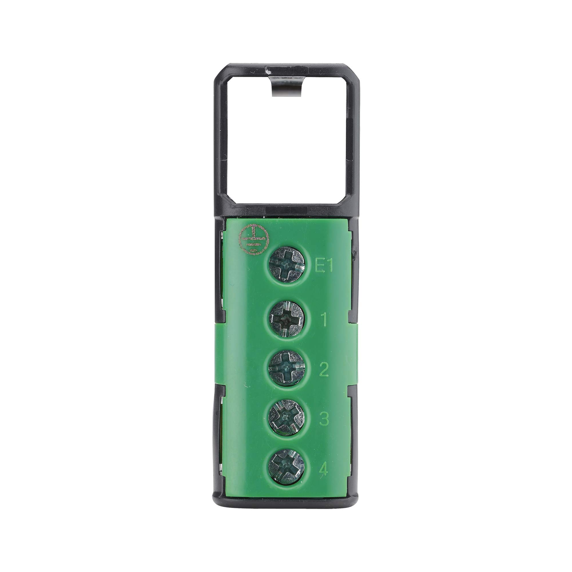 Debflex 707357 Terminal Block for DIY Tools | Electric Box | Wiring Tip | Pack of 10 Cylinder Sockets Male Pre | Insulation Blue 711060, Green, 30