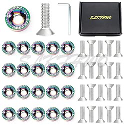 SLKFHWO 6063-T6 Hard Aluminum Alloy Fender Washer